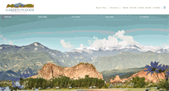 Desktop Screenshot of gardenofthegodsclub.com